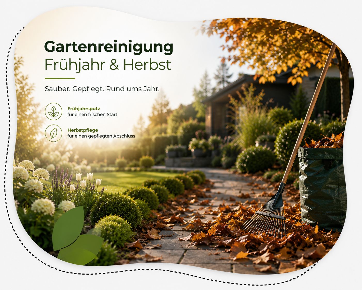 Gartenreinigung Frühjahr & Herbst